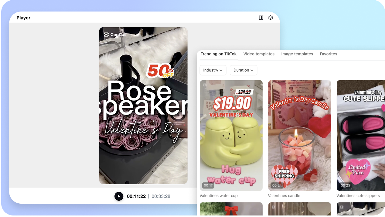 Unlock creativity with trend-aligned templates